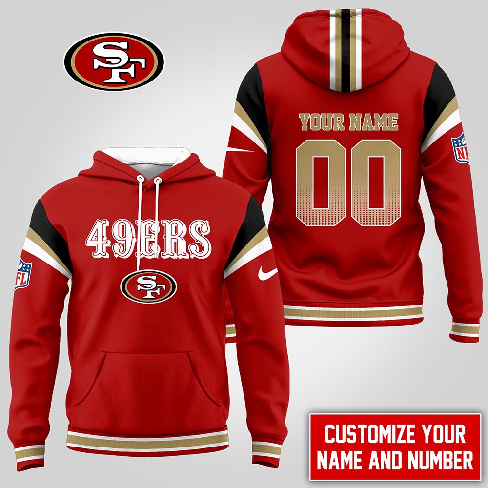 San Francisco 49ers | Premium NFL Customized Hoodie