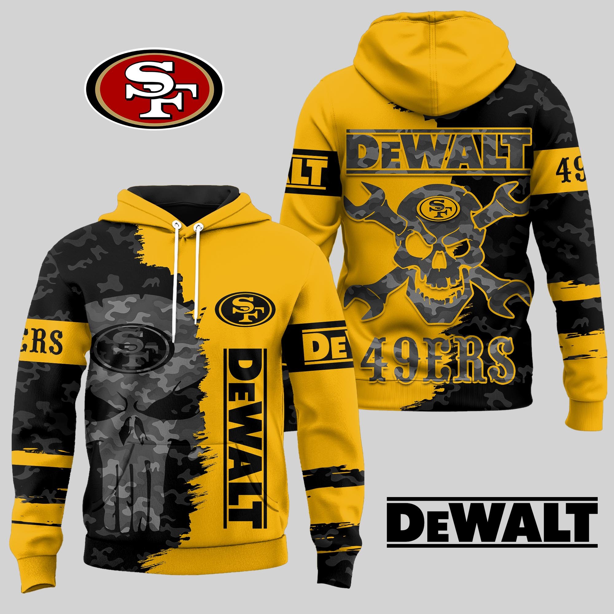 San Francisco 49ers | Premium NFL DeWalt Hoodie