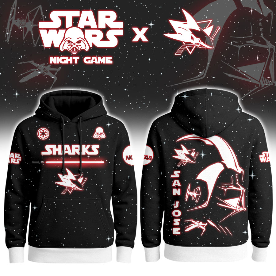 San Jose Sharks | Premium NHL x Star War Night Game Limited Editions Hoodie