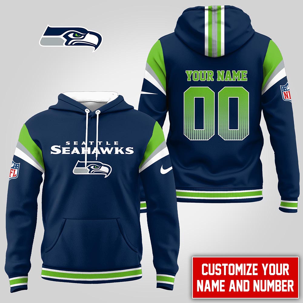 Seattle Seahawks | Premium NFL Customized Hoodie