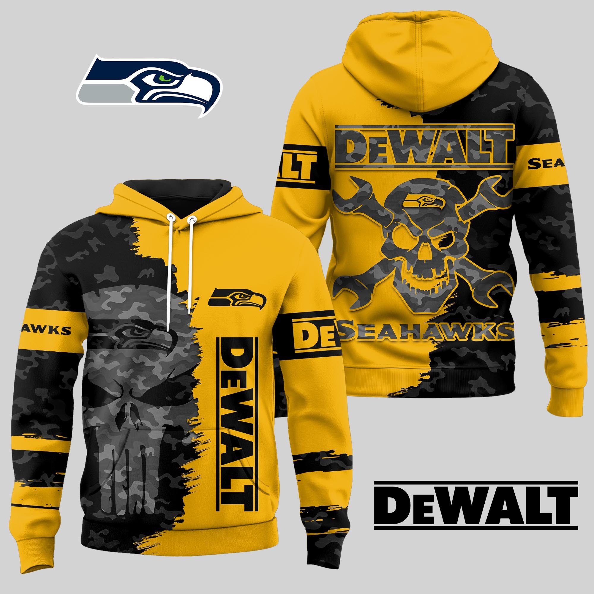 Seattle Seahawks | Premium NFL DeWalt Hoodie