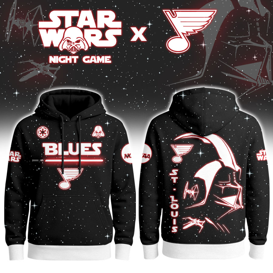 St. Louis Blues | Premium NHL x Star War Night Game Limited Editions Hoodie
