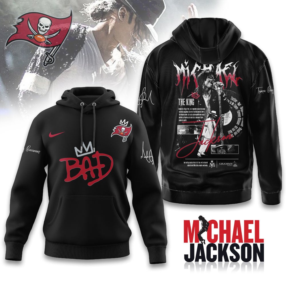 Tampa Bay Buccaneers | Premium NFL Michael Jackson Fan Hoodie