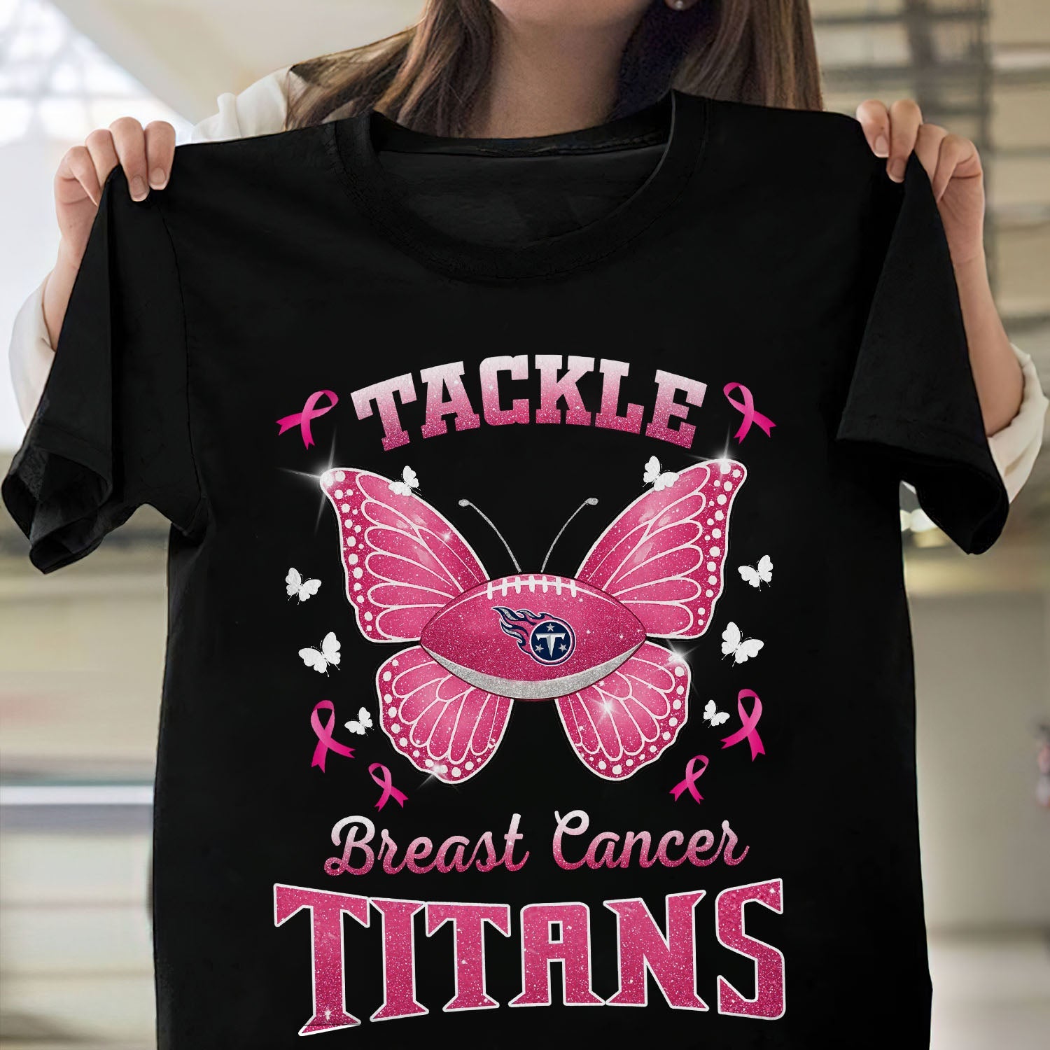 TEN x NFL Tackle Breast Cancer 2D Shirt DatND ThuongNH