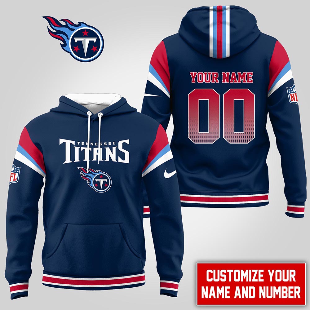 Tennessee Titans | Premium NFL Customized Hoodie