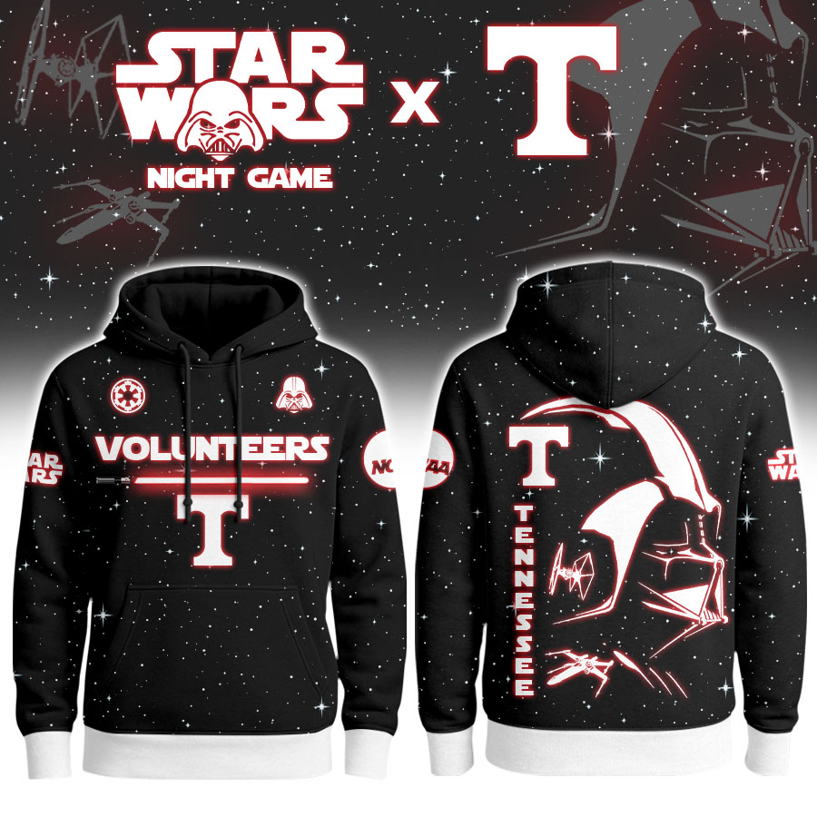 Tennessee Volunteers | Premium NCAA x Star War Night Game Limited Editions Hoodie