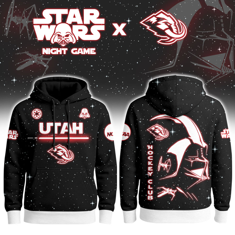 Utah Hockey Club | Premium NHL x Star War Night Game Limited Editions Hoodie