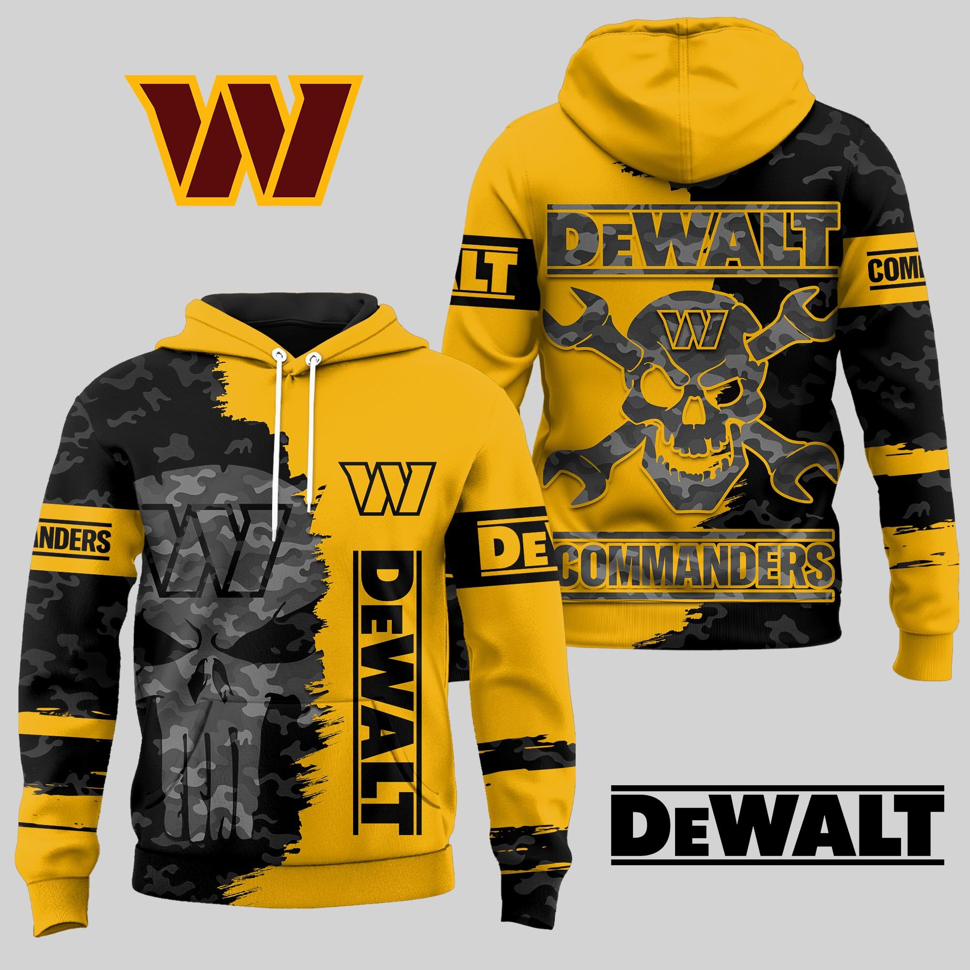 Washington Commanders | Premium NFL DeWalt Hoodie