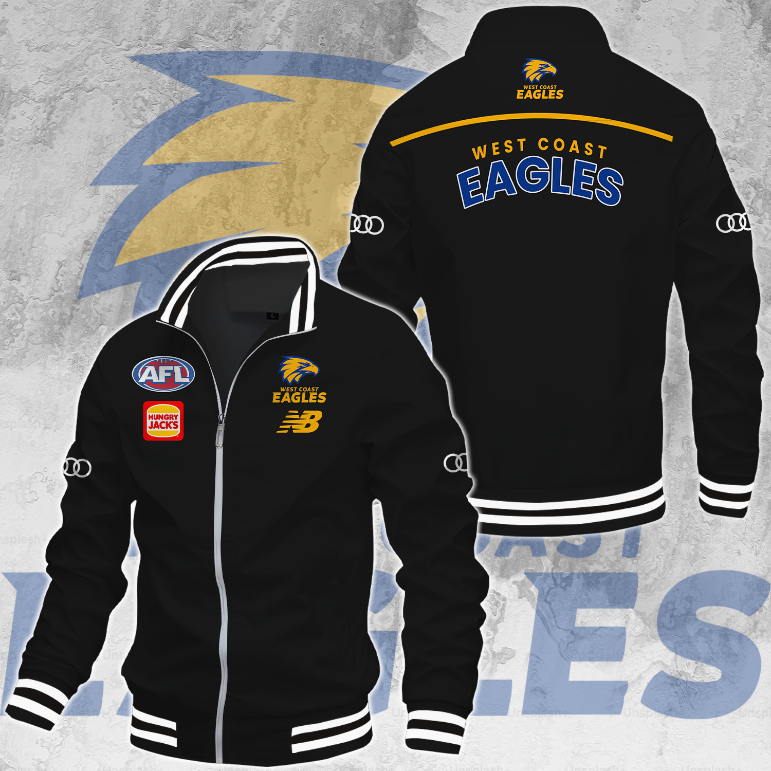 West Coast Eagles AFL 2025 Limited Edition Casual Jacket TM NTA V34