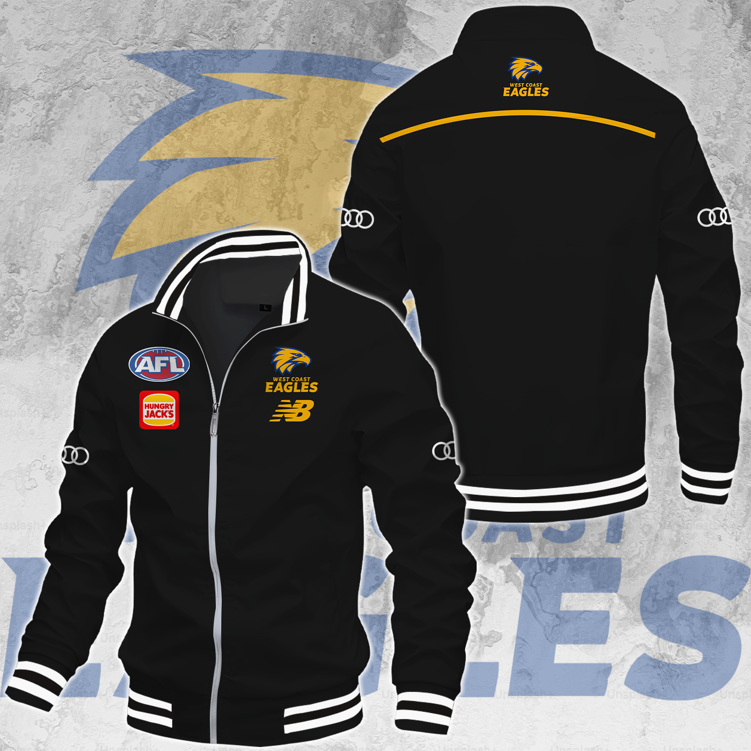 West Coast Eagles AFL 2025 Limited Edition Casual Jacket TM NTA V35
