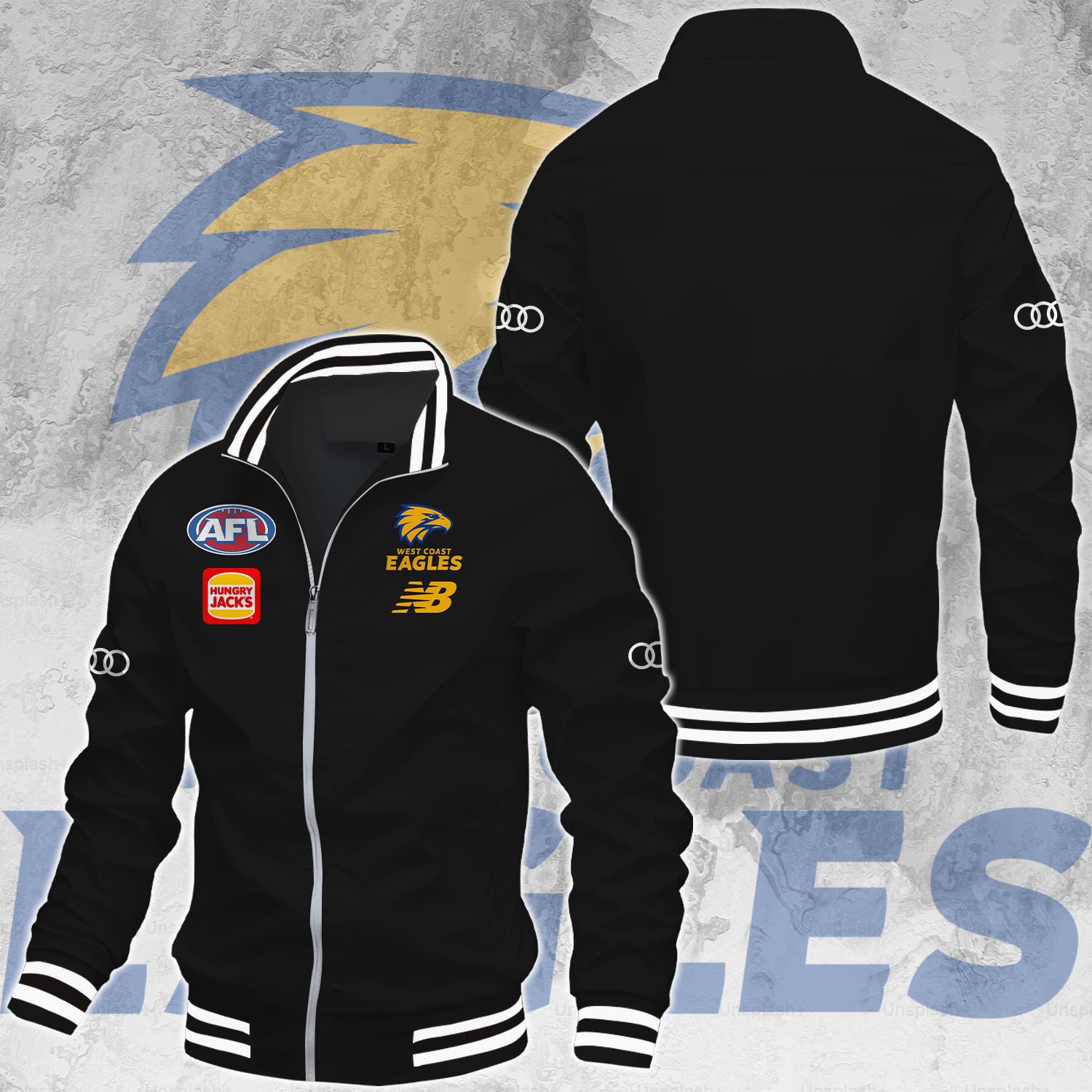 West Coast Eagles AFL 2025 Limited Edition Casual Jacket TM NTA V36