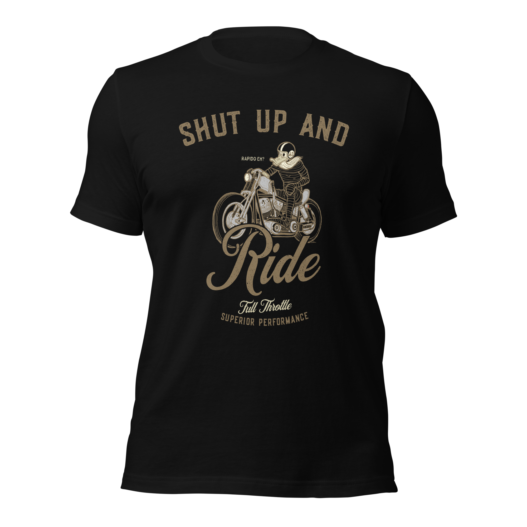 Shut Up And Ride Motorcycle T-shirt