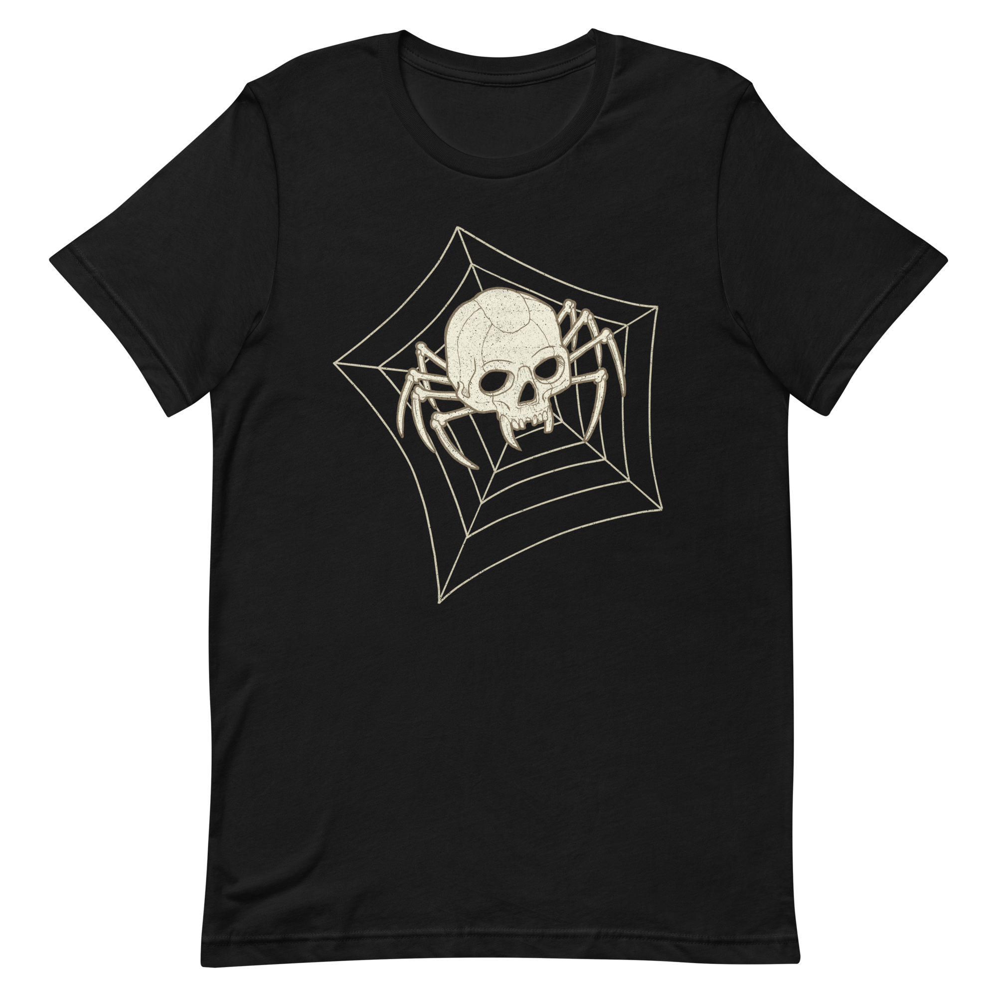 Spider Skull Motorcycle t-shirt