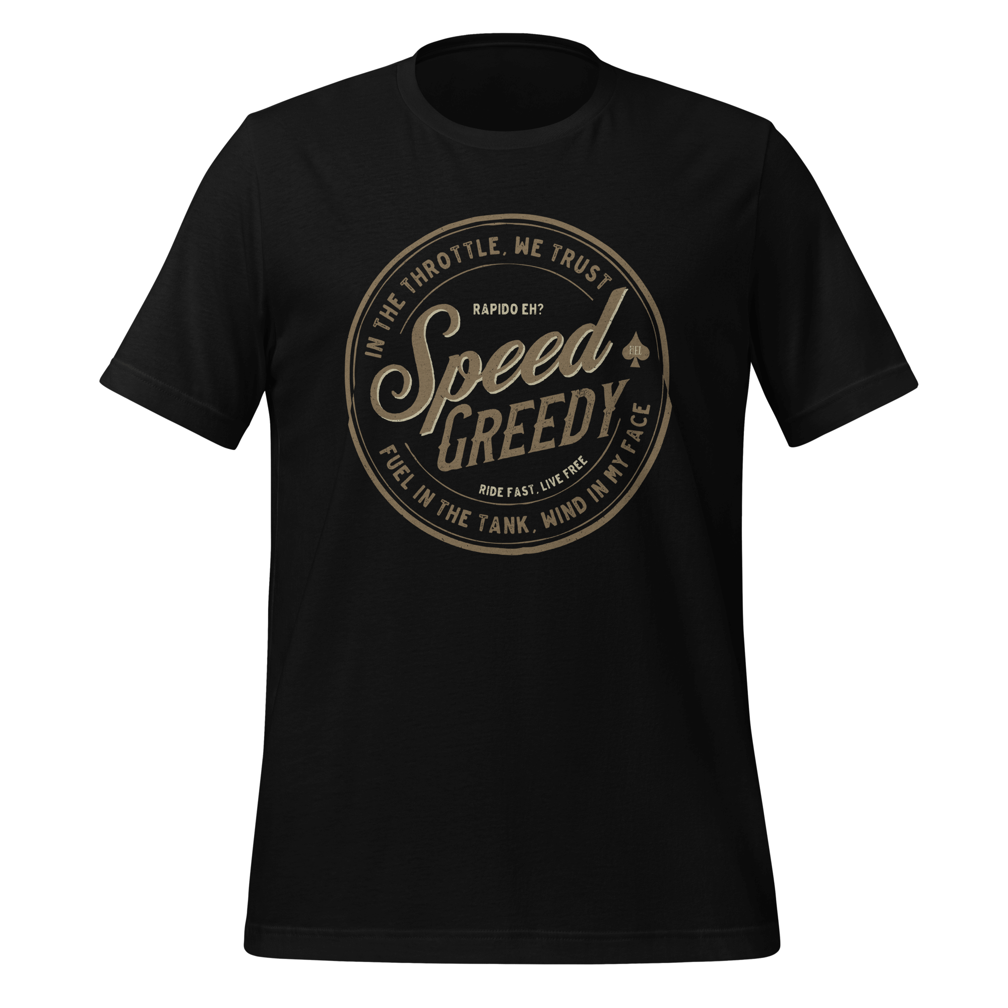 Speed Greedy Motorcycle t-shirt